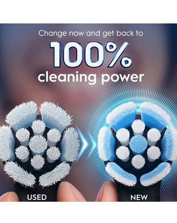 Oral-B iO Gentle Clean Black Refill heads 4 Pack