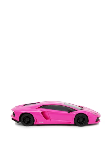 CMJ 1:24 Scale Lamborghini Aventador Pink RC Car