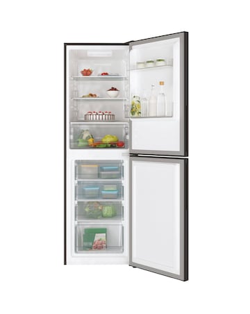 Candy CCT3L517EBK-1 55 x 175cm Low Frost Fridge Freezer - Black