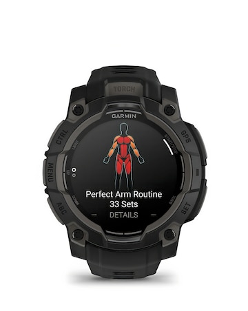 Garmin Instinct 3 45mm Smart Watch - Black/Black
