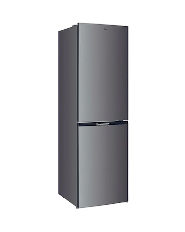 Hoover H-Fridge 300 HOCH1T518EXK 181cm 60/40 Fridge Freezer - Stainless Steel
