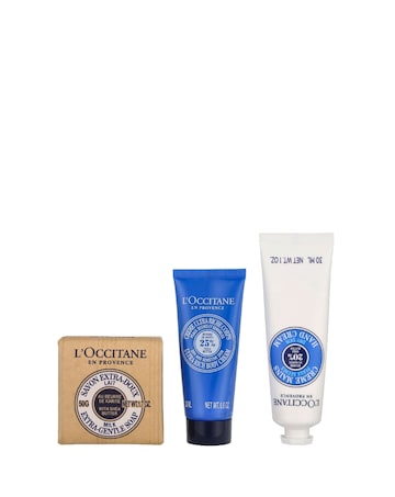 L'Occitane Shae Daily Ritual 3 piece Skin and Hand Care Gift Set