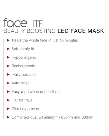 Rio faceLITE Beauty Boosting LED Face Mask