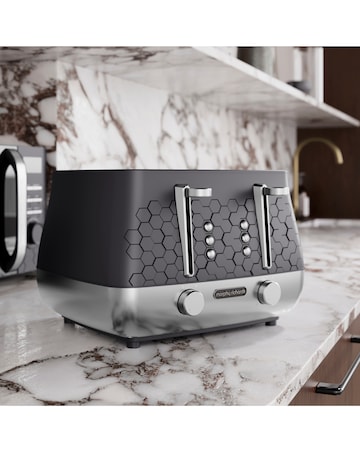 Morphy Richards Cassini 4 Slice Toaster - Moonless Night