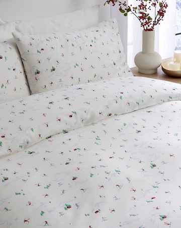 Ski Season Duvet Cover Set