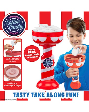1 Minute Cotton Candy Machine