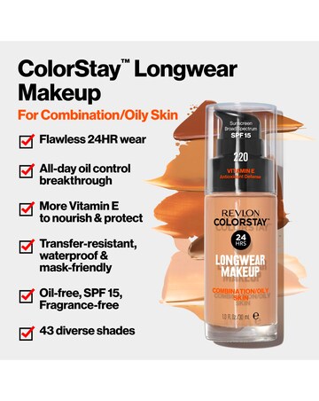 Revlon Colorstay Makeup for Combination/Oily Skin Buff