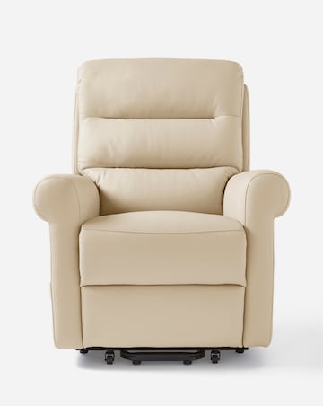 Brockton Faux Leather Electric Recliner Armchair