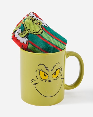 The Grinch Mug and Socks Set
