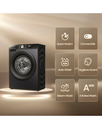 Hisense 3S Series WF3S1243BB3 WiFi-enabled 12kg 1400 Spin Washing Machine - Blac