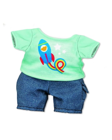 Toy Build-a-Bear Workshop Furtastic Bear and Outfit Pack - Rocket