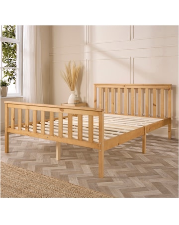 Aspire Atlantic Wooden Bed Frame