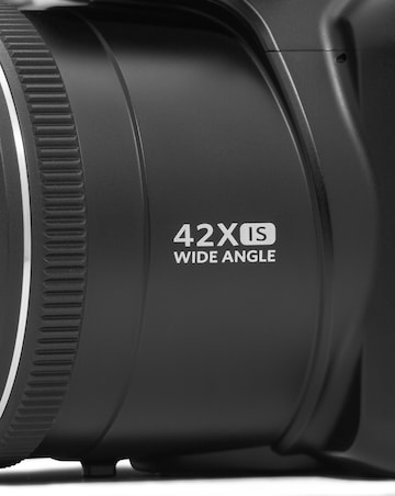 Kodak PIXPRO AZ425 Astro 20MP 42x Zoom Bridge Camera - Black