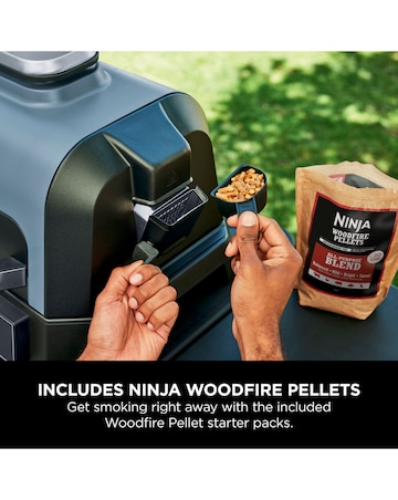 Ninja Woodfire OG901UK Pro Connect XL Electric BBQ Grill and Smoker