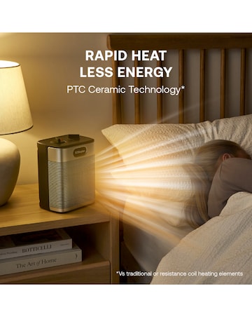 Dimplex Black Midi Essentials Fan Heater and Cooling Fan-Black