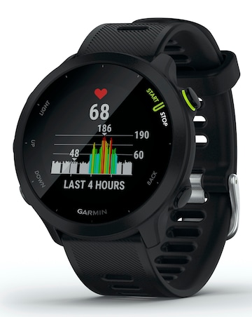 Garmin Forerunner 55 GPS Running Smart Watch - Black