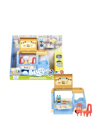 Bluey Lets Play Chef Transforming Food Truck Playset