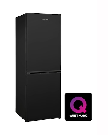 Russell Hobbs RH145FF501E1B 50cm Fridge Freezer Black - 144cm Height