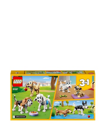 LEGO Creator 3 in 1 Adorable Dogs Animal Figures Toys 31137