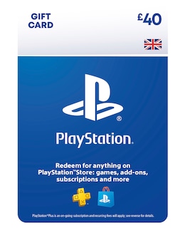 PlayStation Store Gift Card - &pound;40 (Digital Download)
