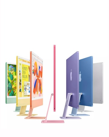 Apple iMac (M4, 2024) 24in Retina 4.5K, 10-core CPU, 10-core GPU, 256GB - Silver