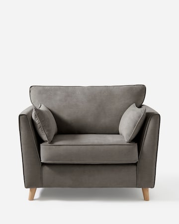 McKenzie Chenille Snuggle Chair