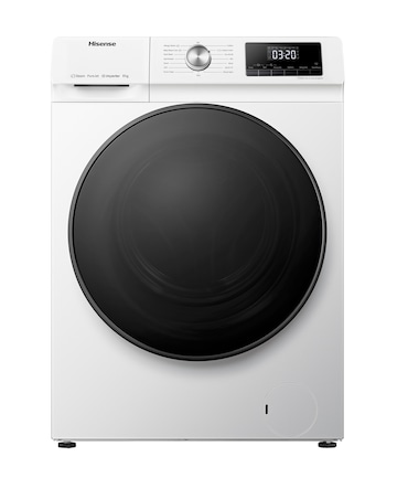 Hisense WFQA8014EVJM 8kg Washing Machine, A rated, 1400rpm Spin