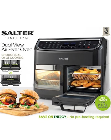 Salter Dual View 12L Air Fryer Oven