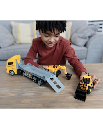 Teamsterz JCB Light and Sound Construction Transporter