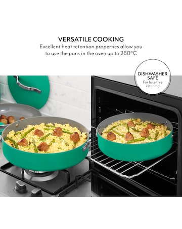 Sur La Table 4 Piece Pan Set Green