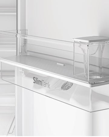 Hotpoint HPKH1261WS4UK 50/50 Fridge Freezer With Water Dispenser - Silver