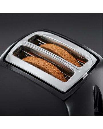 Russell Hobbs 21641 Textures 2 Slice Black Toaster