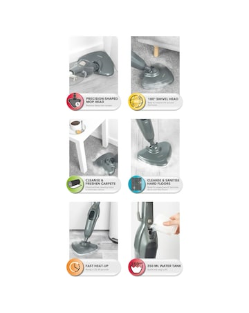 Beldray BEL01986 Clean and Refresh Steam Cleaner