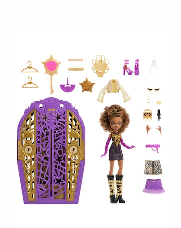 Monster High Skulltimate Secrets: Hauntlywood Mysteries Clawdeen Wolf Doll