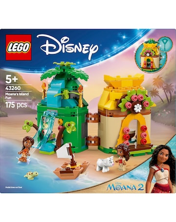 LEGO Disney Princess Moana's Island Fun Building Toy 43260