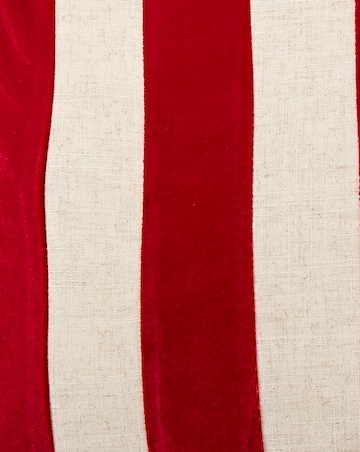 Flocked Stripe Cushion