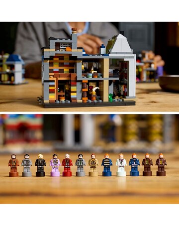 LEGO Harry Potter Diagon Alley Wizarding Shops, Wizard Set for Adults 76444