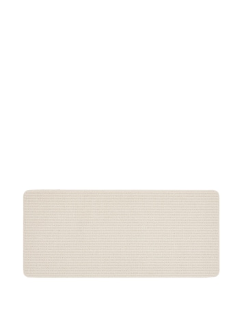 My Mat Sculptured Washable Waffle Texture Runner