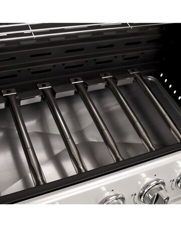 Charles Bentley 6 Burner Gas BBQ with Side Burner