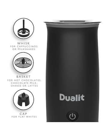 Dualit 84140 Handheld Milk Frother and Hot Chocolate Maker