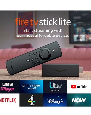 Amazon Fire TV Stick LITE (2020) with Alexa Voice Remote