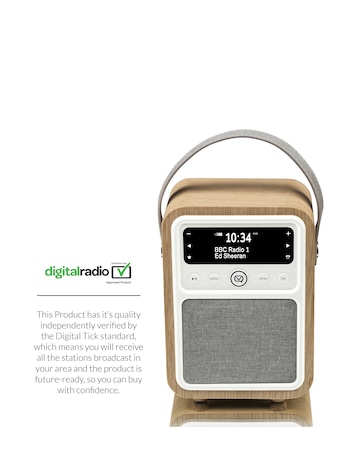 VQ Monty DAB Radio - Oak