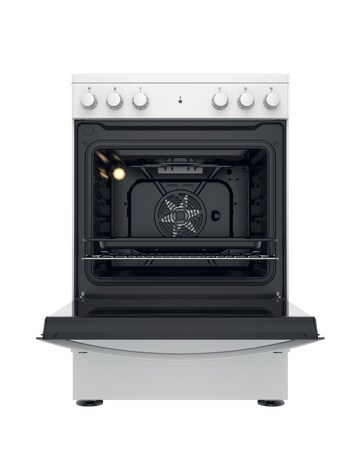 Indesit IS67V5KHW/UK Single Electric Cooker + Install