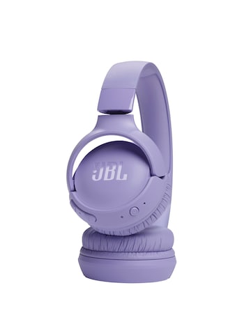 JBL Tune 520BT Wireless On Ear Headphones - Purple