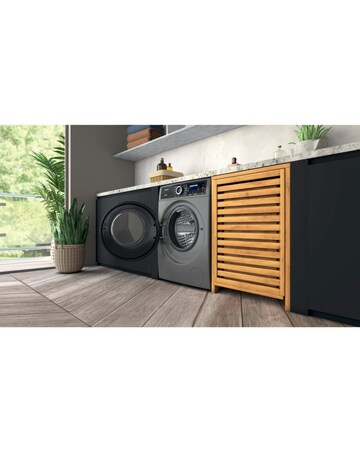 Hotpoint H809ADSGPOWERUK 10kg 1400rpm Washing Machine - Silver