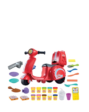 Play-Doh Pizza Delivery Kids Scooter Playset