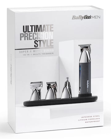 BaByliss Super-X Metal Series 15-in-1 Multi Trimmer