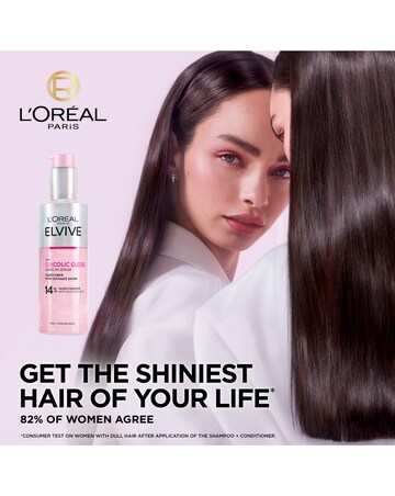 L'Oreal Paris Elvive Glycolic Gloss Leave-In Serum for Dull Porous Hair 200ml