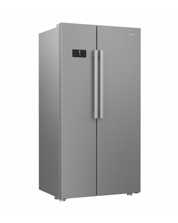 Hotpoint HPG26592XP4UKWR Dual No Frost American Fridge Freezer - Silver