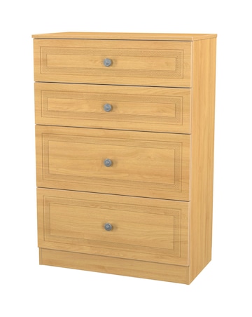 Richmond Ready Assembled 4 Drawer Chest